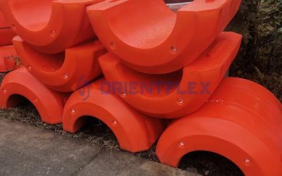 Features of HDPE pipe floats